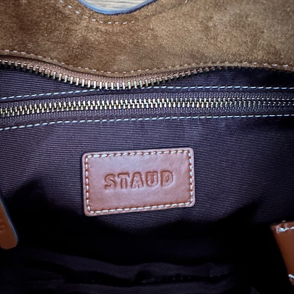 Staud Suede leather bag - Picture 4 of 4